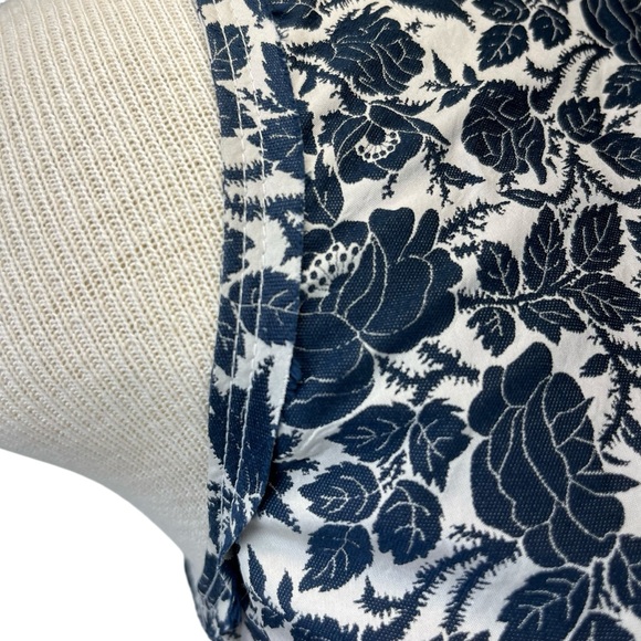 Prada Cheongsam Silk Floral Fitted Dress Women 40 US 4 - Picture 11 of 16